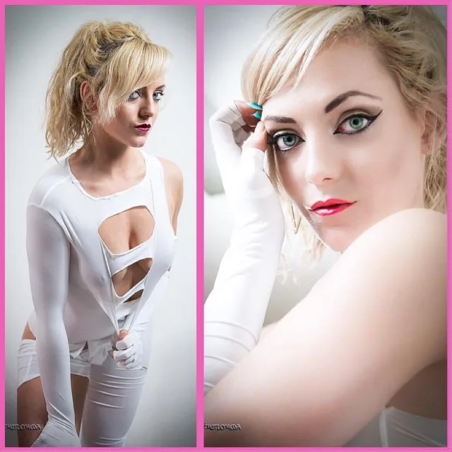 Grace Clancy photographed during a professional studio model portfolio session by Motley Media & Digital Productions.