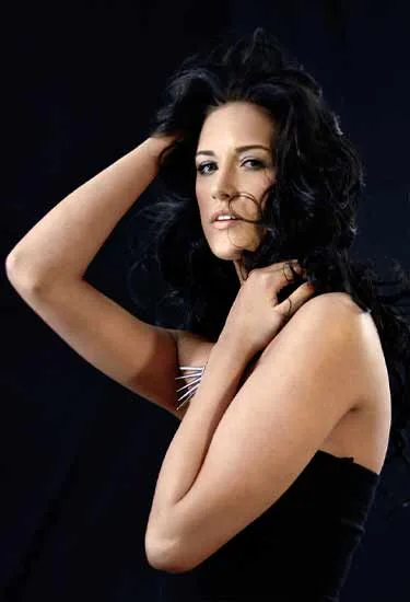 Stephanie photographed during a professional fashion and beauty photoshoot for Prodigy Hair Salon.